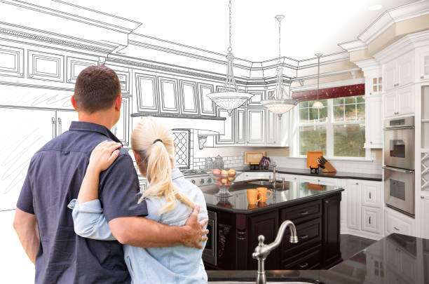 Professional Open Concept Kitchen technician working in Dayton, OH